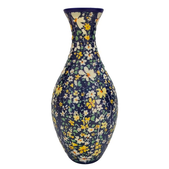 Jarrón de rompecabezas 3D HHSME, jarrón de flores único para adultos con 160 piezas