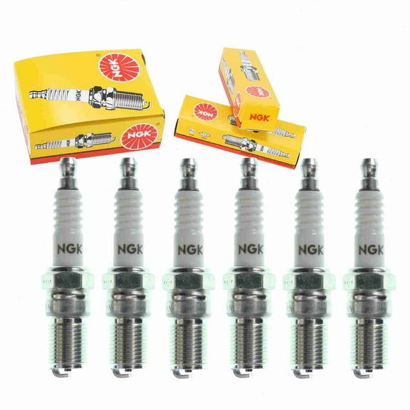 6 pc NGK 1049 Standard Spark Plugs for 474 H3CS Ignition Wire Secondary