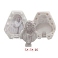 thumbnail image 2 of Techinal Great Artist Figure Head Plaster Cast Silicone Mold Resin Casting Art Craft Mold, 2 of 19