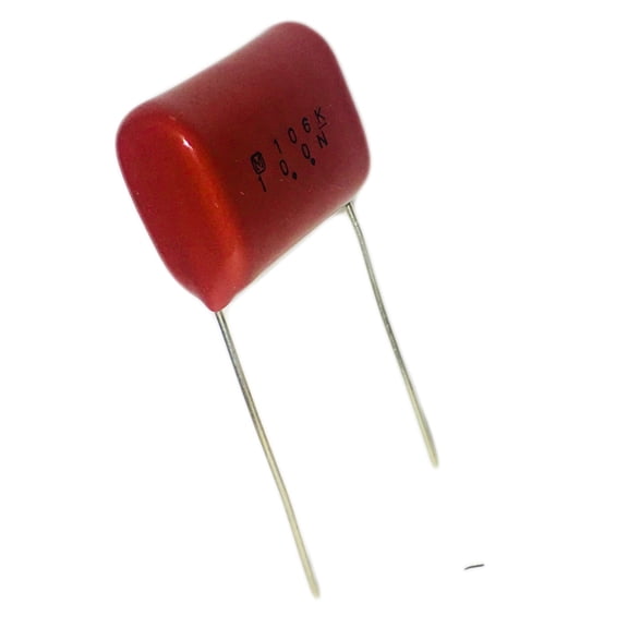 10 Pack, ECQ-E1106KF Capacitor Film 10uF 100V 10% (26 X 11.5 X 21mm) Radial 22.5mm 105?C Bulk,RoHs