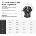 thumbnail image 5 of Kdxio Men's Hawaiian Shirt for Men Short Sleeve Shirt Black Cats In A Garden Summer Casual Holiday Beach Button Down T-Shirts, 5 of 5