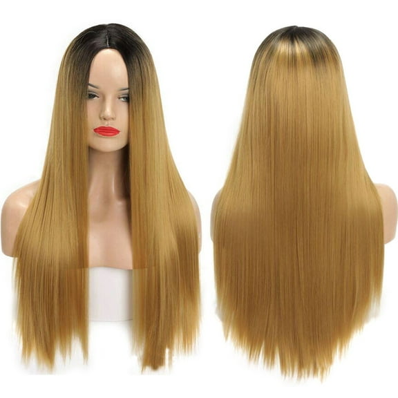 Lace Front Wigs 200% Density Lace Front Wig Pre Plucked Glueless Wigs Straight Black Synthetic lace front wig HD Lace Frontal Wigs natural Lace Closure Wigs for