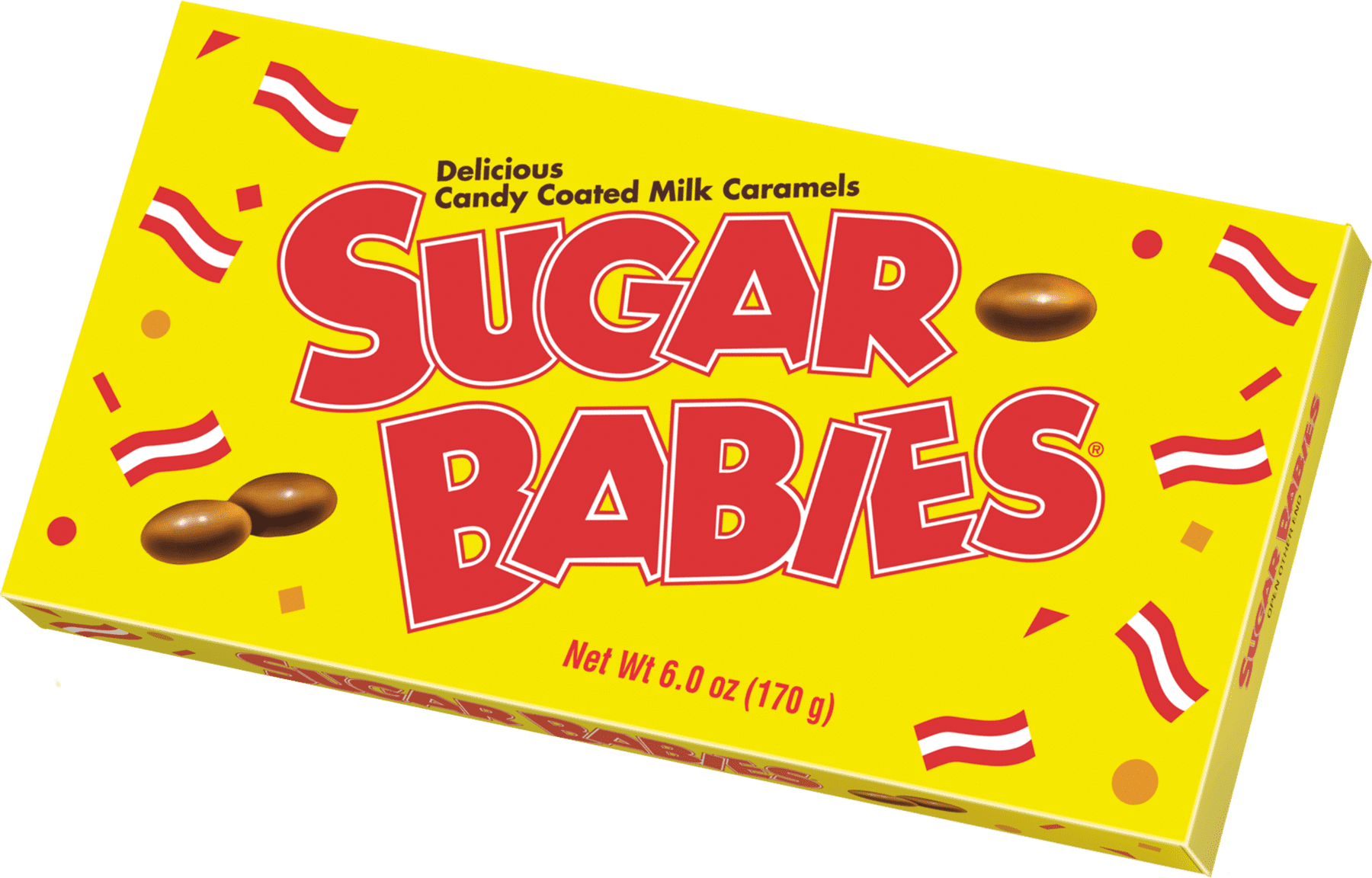 Charms Sugar Babies Candy Coated Milk Caramels, 6 oz