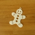 thumbnail image 2 of Set of 4 Unique Christmas Tree Ornaments | Rocking Horses, Snowman, Gingerbread, 2 of 9