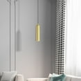 thumbnail image 2 of 46751-12 Livex Lighting Ardmore - 1 Light Pendant in Mid Century Modern Style - 5.13 Inches wide by 16.5 Inches high-Satin Brass Finish, 2 of 10