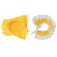 thumbnail image 4 of Sombrero para Mascotas Bufanda con Babero de Encaje Adorable para Mascotas Sombrero de Punto Transpirable Sombrero de Disfraz para Mascotas Cerdito Pequeño para Mascotas Mini ANGGREK Otros, 4 of 8