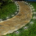 thumbnail image 4 of Luces Solares Para Caminos, Bricolaje Con Energía Solar, IP55 A Prueba De Agua, Batería De 500 Mah, Iluminacia De Paisaje Al Aire Libre Para Patio, Césped, Entrada, Camino,, 4 of 7