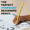 thumbnail image 4 of Ticonderoga Laddie Tri-Write Intermediate Size No. 2 Pencils without Eraser, Box of 36, 4 of 5