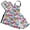 Cartoon Skull Star Cloud, variant on Unicorn Rainbow Cloud Star 5 Pcs Kitchen Set Heat Resistant Oven Mitts and Non-Slip Pot Holders with Adjustable Cooking Apron