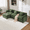 Green, variant on Newest 108" L-Shaped Chenille Sectional Sofa, Beige 3-Seat Modular Cloud Couch with Ottoman & Pillows for Living Room