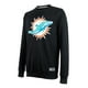 thumbnail image 4 of NFL Sudadera Cuello Redondo Miami Dolphins Negro para Hombre, Talla Grande, 4 of 8