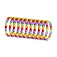 thumbnail image 4 of 10 piezas de guirnaldas florales hawaianas para fiestas, collar de flores tropicales para playa A, 4 of 9