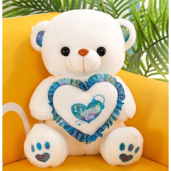 Hot Selling Cute Hug Heart Bear Plush Toy Doll Panda Toy Teddy Bear Cartoon Boys and Girls Gift-week