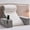 Light Gray, variant on Reading Pillow for Sitting in Bed Adult, Back Pillow for Bed Sitting up with Arms, Pockets and Cup Holder, Sit Up Backrest Pillows for Beds Chair Support, Rest Pillow for Gaming
