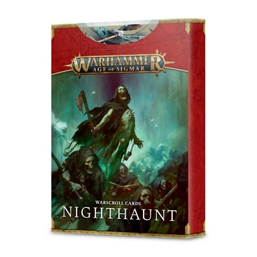 Warhammer: Age of Sigmar Warscroll Cards: Nighthaunt (3rd)