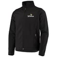 thumbnail image 2 of Men's Dunbrooke Black Minnesota Vikings Sonoma Softshell Full-Zip Jacket, 2 of 4
