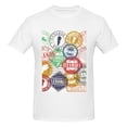 thumbnail image 4 of Bingfone Travel Stamp Men'S Loose Fit Short-Sleeve Pocket T-Shirt, 4 of 7