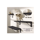 thumbnail image 4 of 3 Repisas Flotantes Madera Minimalista Muebles Hogar Decorar NEGRO, 4 of 4