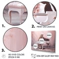 thumbnail image 3 of Designart "Pastel Play On The Pink Piano III" Music Floater Framed Canvas Wall Art, 3 of 5
