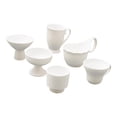 thumbnail image 4 of 6 tazas de cerámica preformadas, sin pintar, de blanca de , para decorar tazas (DIY)., 4 of 9