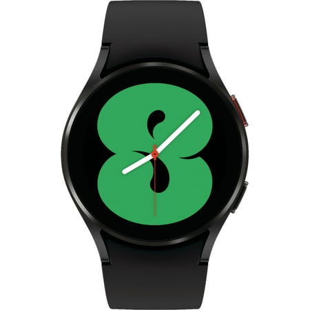 Samsung Galaxy Watch 4 Aluminum Smartwatch 40MM Bluetooth Black - R860NZKAXAA - Refurbished Very Good
