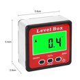 thumbnail image 2 of Angle Protractor Inclinometer Level Meter 90 Degree Ruler Gauge Digital Display Goniometer Measuring Tool, 2 of 5