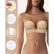 thumbnail image 2 of Plunge Sticky Bra Push Up,invisible Adhesive Bras,deep V Strapless No Show Bra Reusable For Wedding Dress, 2 of 5