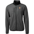 thumbnail image 2 of Men's Cutter & Buck  Gray New York Mets Cascade Eco Sherpa Full-Zip Fleece Jacket, 2 of 3