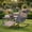 Gray, variant on Senfot Adjustable Outdoor Patio Chaise Lounge Chair with Pillow, All Weather Steel Frame Breathable Mesh Pool Side Recliner for Yard Garden Backyard - Gray