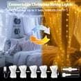 thumbnail image 2 of Guirnalda de luces navideñas SANJICHA 200 LED, 20 m, que cambian de color, 2 of 7