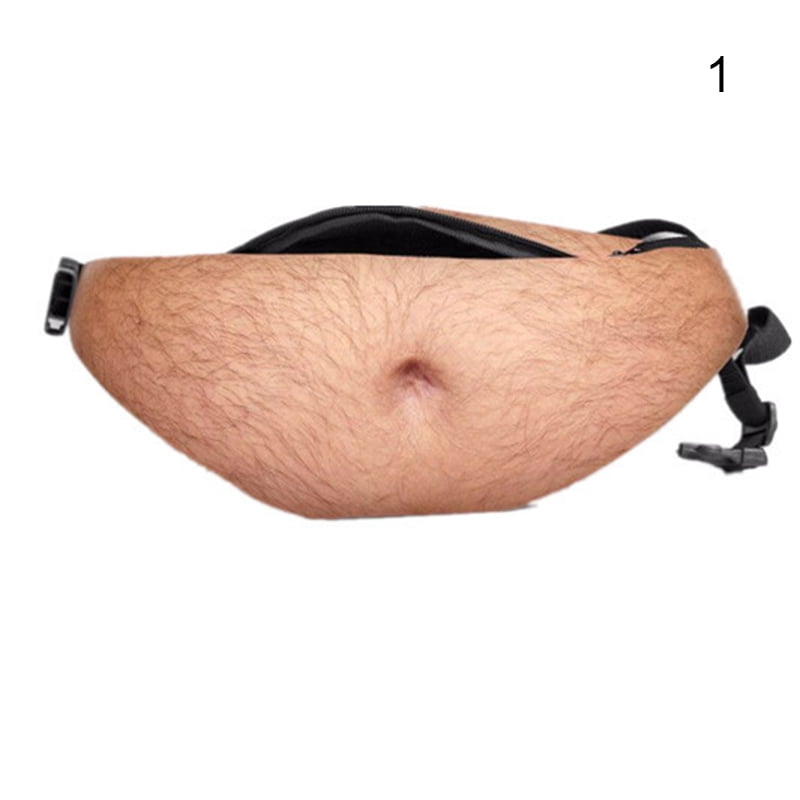 Dad Bag Fake Beer Belly Waist Pack Unisex Funny Pack Father's Day Funny