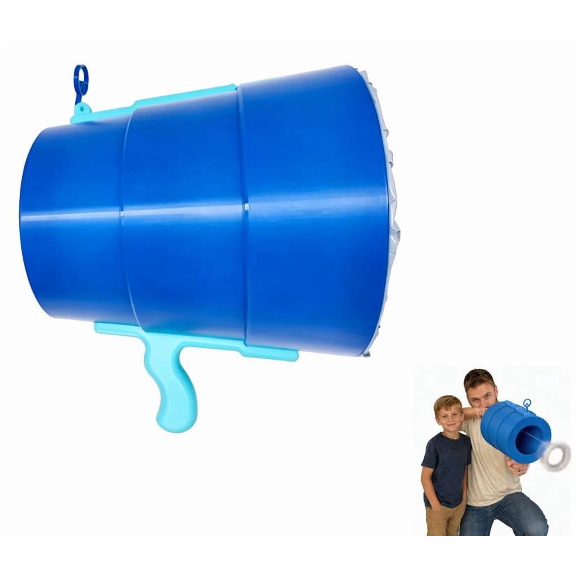 New Air Cannon Toy Fart Cannon for Backyard Games – Eco-Friendly Outdoor Toy for Family Bonding, No Batteries Required (Air Cannon Toy, Blue)