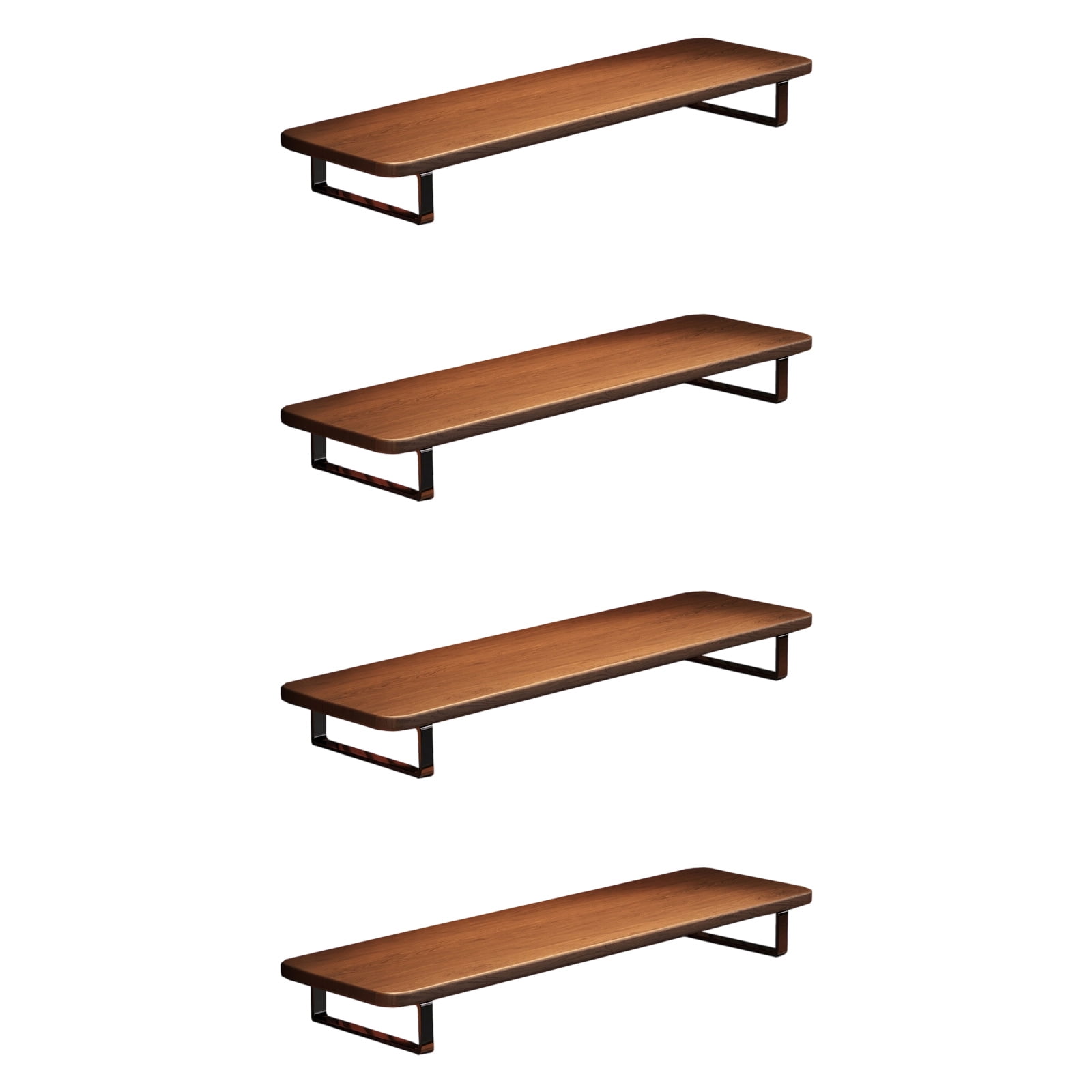 Ergonomic Height Computer Desk Stand Risers with Smooth Surfaces AntiSlip Base Enhances Workspaces Space Efficiency