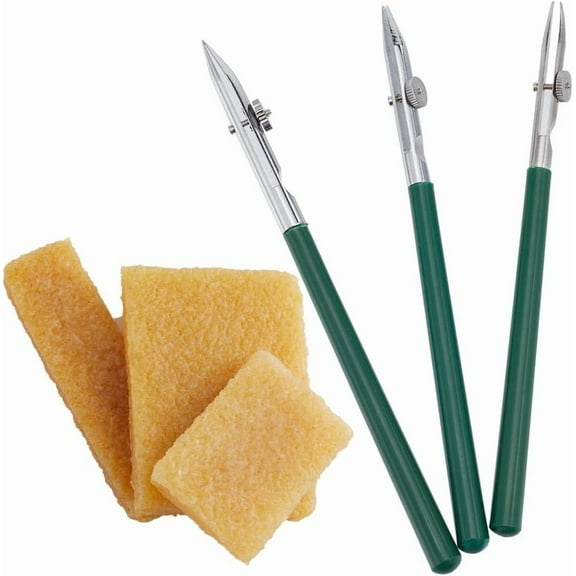6PCS Art Ruling Pens Ink Drawing Fine Line Art Pen Adjustable Masking Fluid Pen Rubber Eraser Tool Straight Watercolor Frisked Painting