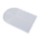 thumbnail image 5 of Posavasos de resina para manualidades, moldes de silicona epoxi para tazas, bandejas de resina para arte, jabón 234x33cm en forma de U, 5 of 9