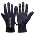thumbnail image 1 of Guantes de terciopelo para mujer, resistentes al viento, impermeables, con pantalla táctil, guantes cálidos con forro polar, guantes para montar al aire libre para otoño e invierno para hombres, 1 of 5