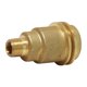 thumbnail image 2 of Adaptador de para Gas Tanque Conversión Conector Rápido Fijo Latón Propano Repuesto de Instalación Simple Parrilla Gas Acople para Cocina, 2 of 9