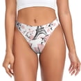 thumbnail image 1 of Fotbe Paris Tanga Sin Costuras para Mujer con Estampado – Panties Invisibles, Transpirables y Cómodos para Uso Diario-4X-Large, 1 of 6