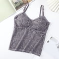 thumbnail image 2 of Basic Tees for Women New Women’s Lace Tank Tops Adjustable Straps Hollow out Camisole Summer Fashion Sleeveless Layering Cami Tops with Built Bras,3XL, 2 of 3