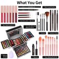 thumbnail image 2 of Kit Completo de Maquillaje CHARMCODE con 132 Colores y Brochas, 2 of 6