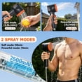 thumbnail image 4 of KANCOKIT Portable Shower for Camping, Rechargeable Electric Shower Pump with LED Light & Filter for Outdoor Camp, RV, Travel, 4 of 8