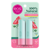 Eos 100% Natural Lip Balm Stick - Watermelon Frosé | 0.14 oz | 2-Pack