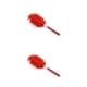 thumbnail image 4 of Injueey Duster Color sólido Reemplazo Telescópico Lavable Manual A prueba de humedad Dormitorio Removedor de polvo Cepillo de limpieza Rojo Rojo 2Conjunto, 4 of 6