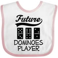 thumbnail image 3 of Inktastic Future Dominoes Player Game Boys or Girls Baby Bib, 3 of 4