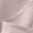 thumbnail image 4 of Breathable Linen Tops for Women Beach Vacation Flowy Summer Outfit, 4 of 5