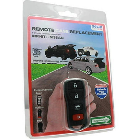 iKeyless NISMT060 Nissan 4-Button Remote Replacement Shell