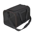 thumbnail image 2 of Bolsa Transportadora para Gatos, Bolso para Perros con Almohadilla Extraíble, Bolsa de Viaje para Mascotas, Por Aerolínea para Perros Pequeño Negro, 2 of 8