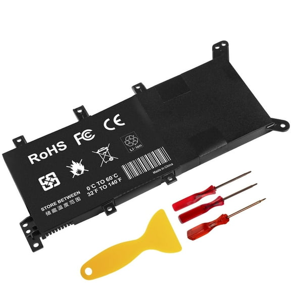 C21N1347 X555L Laptop Battery for Asus X555LA X555 X555LD X555LN A555L K555L Y583LD W519LD K555LD K555LA R556L VM590L Series 2ICP4/63/134 PP21AT149Q-1 Replacement Battery [7.6v 38Wh]