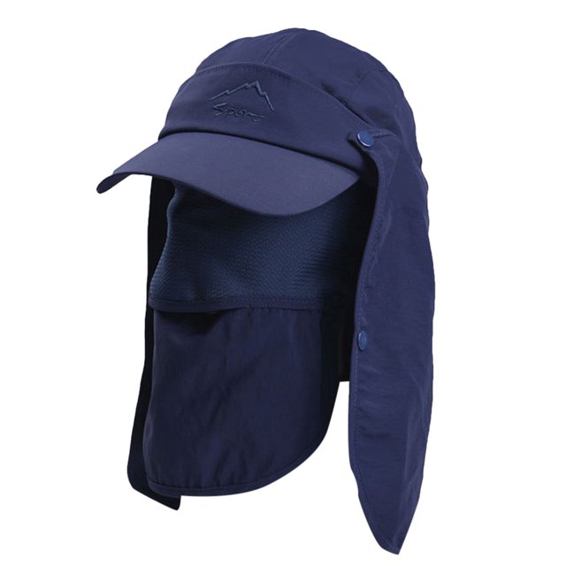 Baseball Cap Summer Outdoor Sun Hat Protection Bucket Boonie Cap Solid Adjustable Fishing Hat