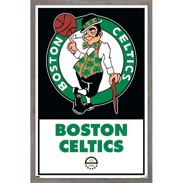 NBA Boston Celtics - Logo 21 Wall Poster, 14.725" x 22.375"